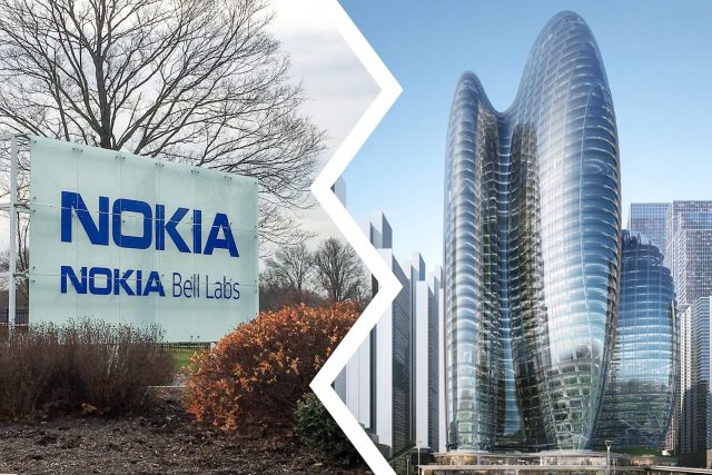 Nokia and OPPO headquarters